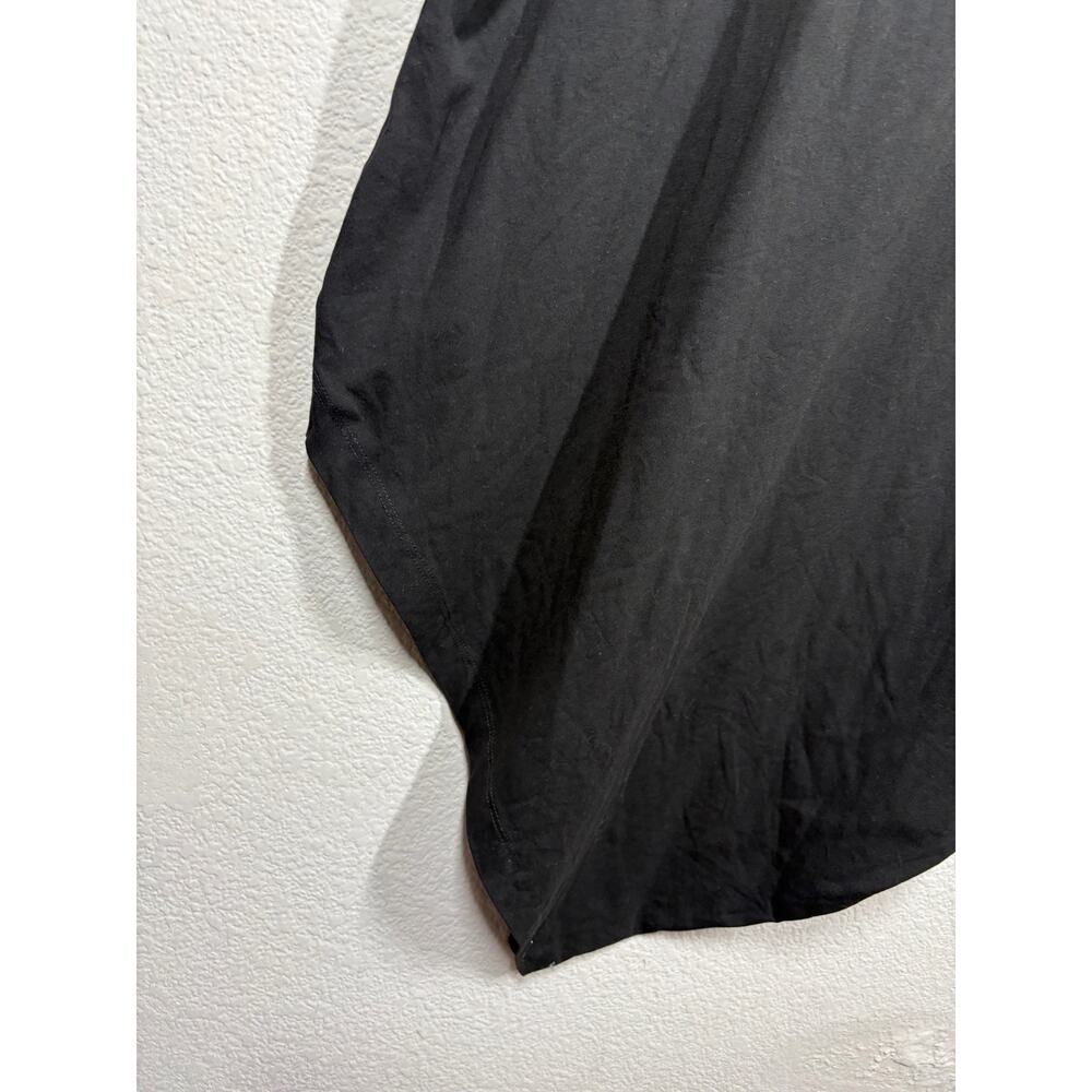 Universal Standard Size Medium Iconic Geneva Dress Black Cotton Blend Stretchy - Picture 5 of 9